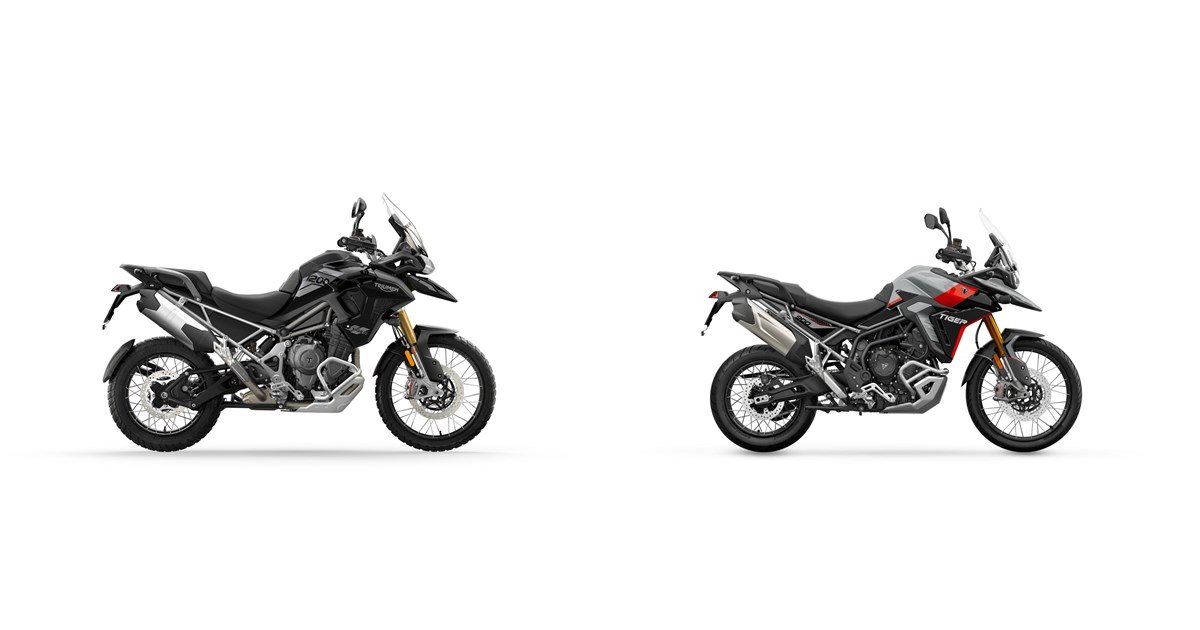 Triumph Tiger 1200 Rally PRO 2023 vs Triumph Tiger 900 Rally Pro 2024