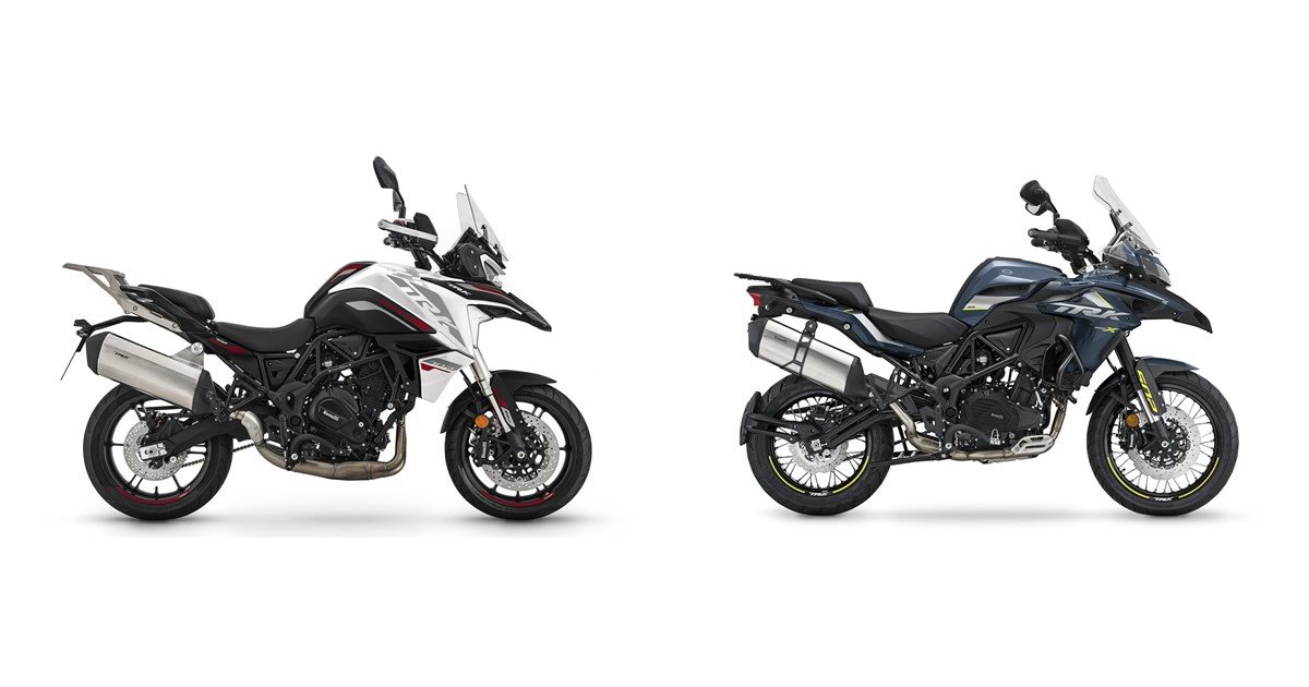 Motorrad Vergleich Benelli TRK 702 2024 vs. Benelli TRK 502 X 2024