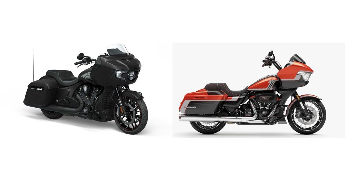 Indian Challenger Dark Horse 2023 vs HarleyDavidson CVO Road Glide