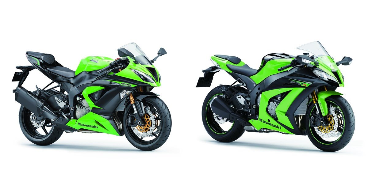 Kawasaki Ninja ZX-6R 636 2013 vs Kawasaki Ninja ZX-10R 2013