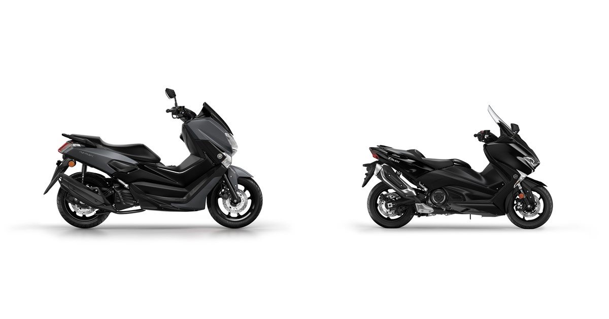 Yamaha NMAX 125 2019 vs Yamaha TMAX 2017