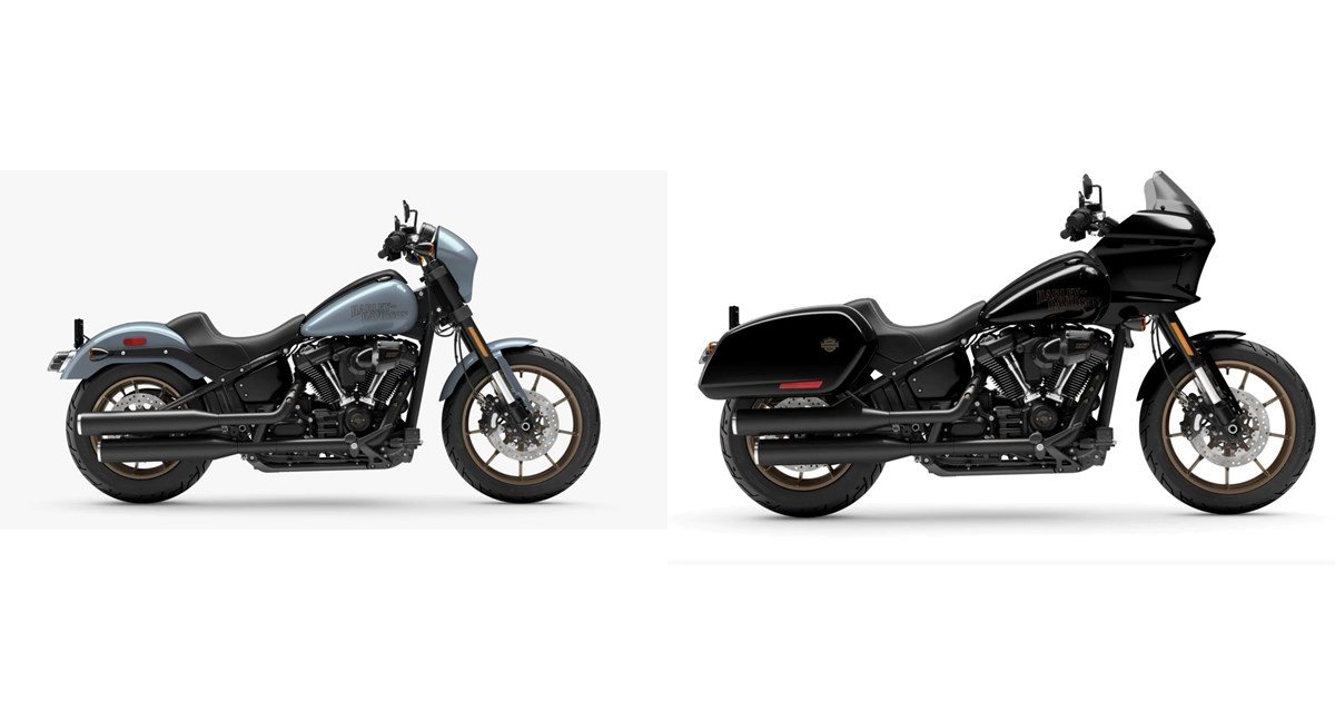 68 Ridder St Motorrad Vergleich Harley-Davidson Low Rider S FXLRS 2024 vs. Harley ...