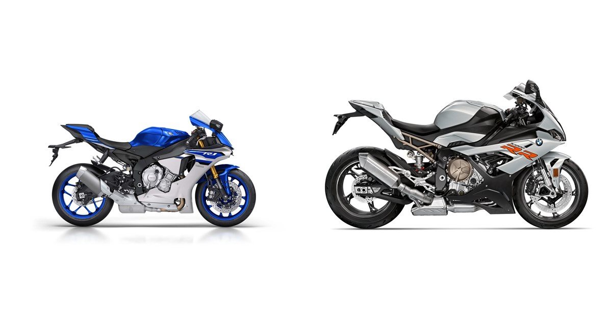 Motorrad Vergleich Yamaha R1 2016 vs. BMW S 1000 RR 2021