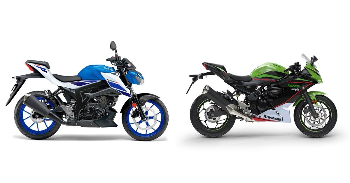 カワサキ gsx-s125 Suzuki GSX-S125 2024 vs Kawasaki Ninja 125 2021