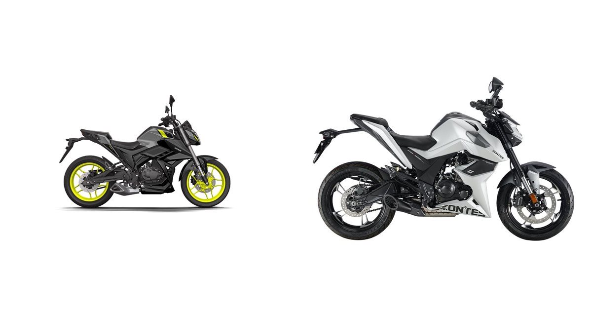 Motorrad Vergleich Motron Nomad 125 2024 vs. Zontes 125 U 2024