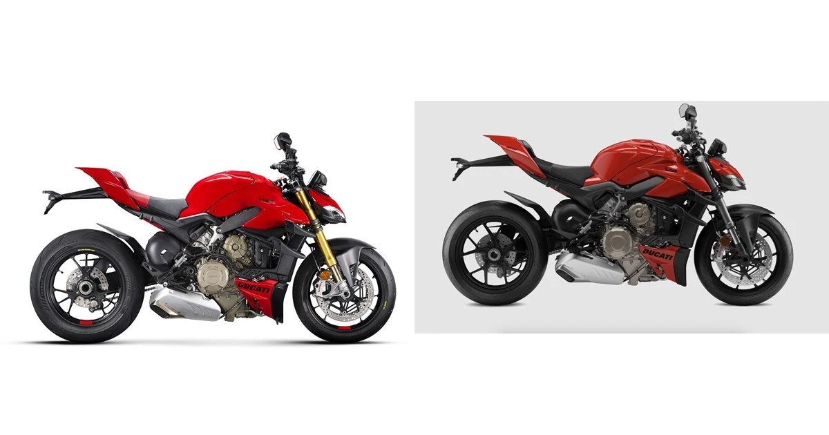 Ducati Streetfighter V4 S 2023 vs Ducati Streetfighter V4 2024