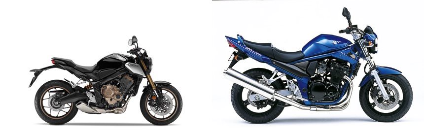 Silber Rahmendreieck Streetfighter Suzuki Bandit 600 Motorräder 