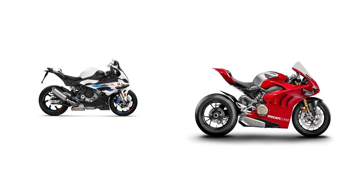 BMW S 1000 RR 2023 Vs Ducati Panigale V4 R 2020 bmw-s-1000-rr-2023-vs-ducati-panigale-v4-r-2020