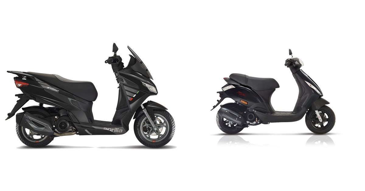 Motorrad Vergleich Aprilia Sxr 50 2023 Vs Piaggio Zip 50 2022