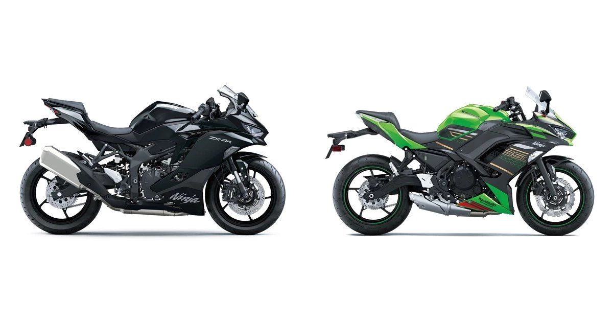 Kawasaki Ninja ZX-4R 2024 vs Kawasaki Ninja 650 2020