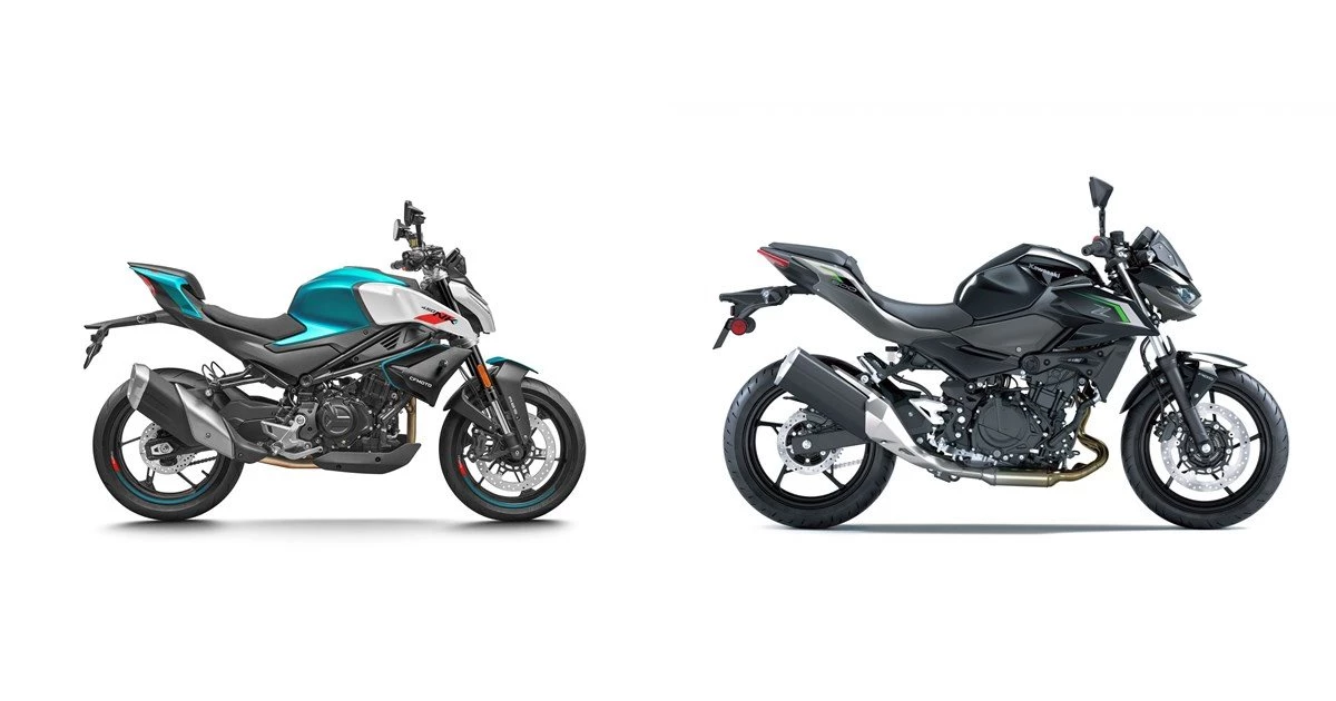 CFMOTO 450NK 2024 vs Kawasaki Z 500 2024