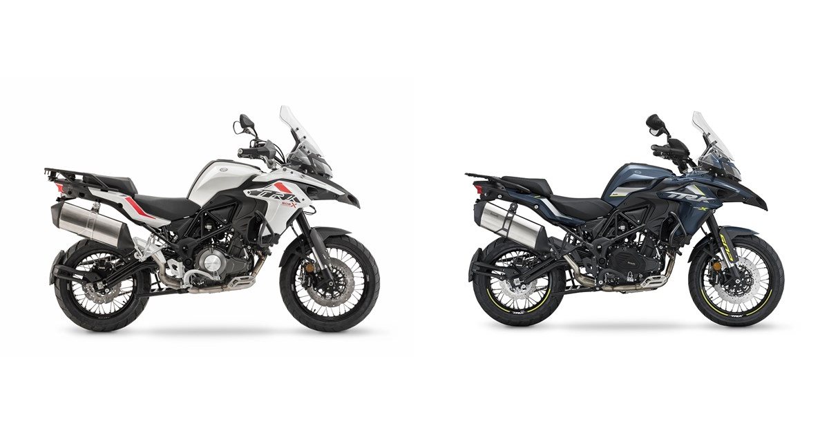 Motorrad Vergleich Benelli TRK 502 X 2022 vs. Benelli TRK 502 X 2024