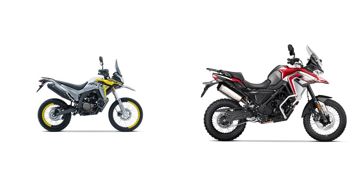 Motorrad Vergleich Voge 300 Rally 2024 vs. Voge 650DSX 2024