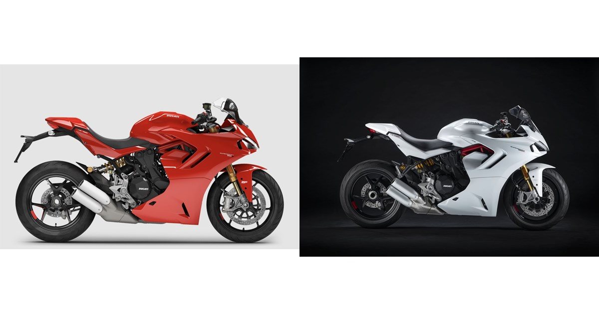 Motorrad Vergleich Ducati SuperSport 950 S 2024 vs. Ducati SuperSport ...