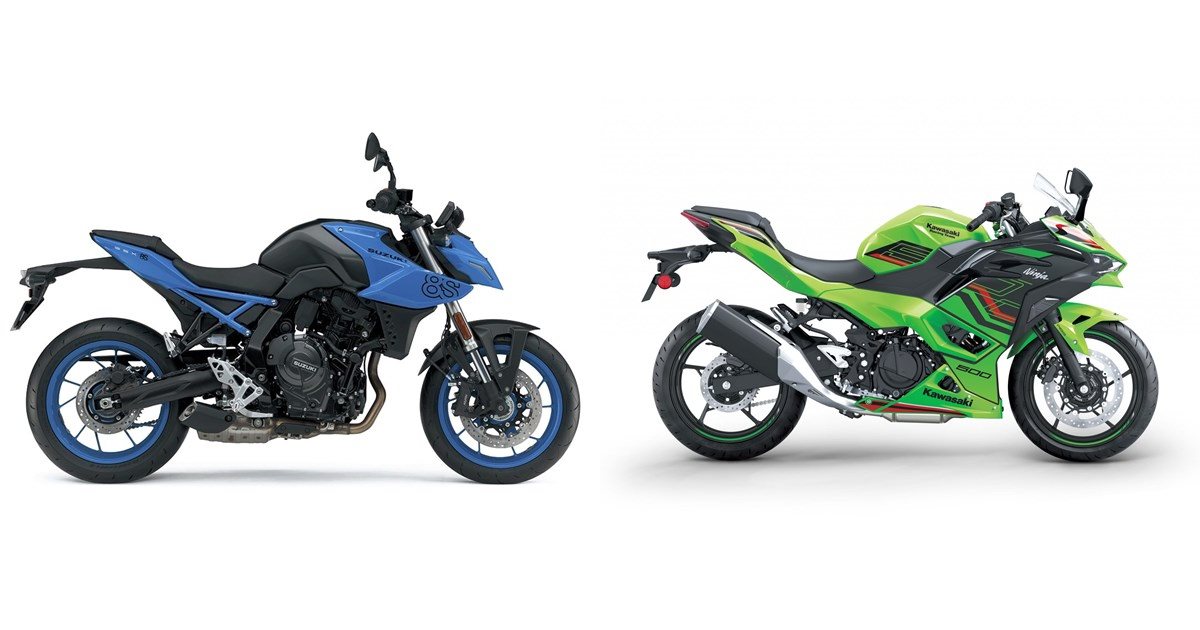 Suzuki GSX-8S 2024 vs Kawasaki Ninja 500 SE 2024