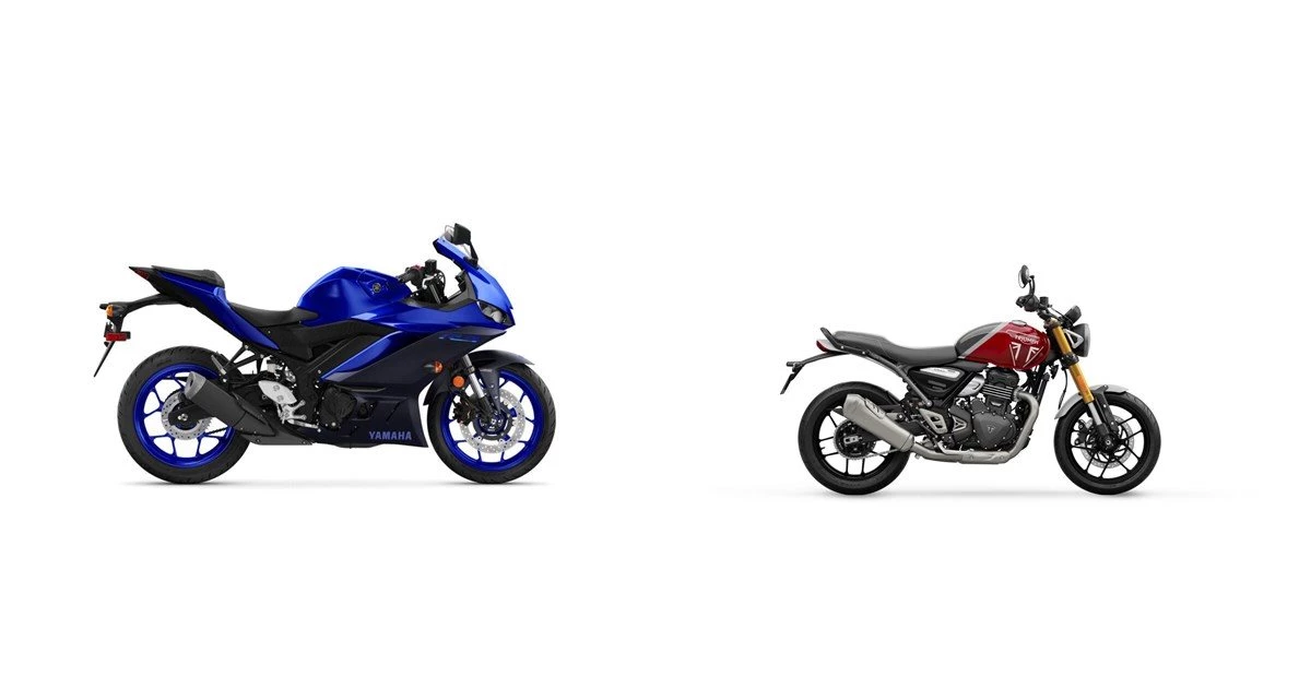 Yamaha R3 2022 vs Triumph Speed 400 2024