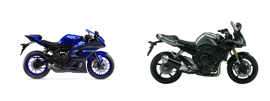 Yamaha R7 2024 vs Yamaha FZ1 Fazer 2007