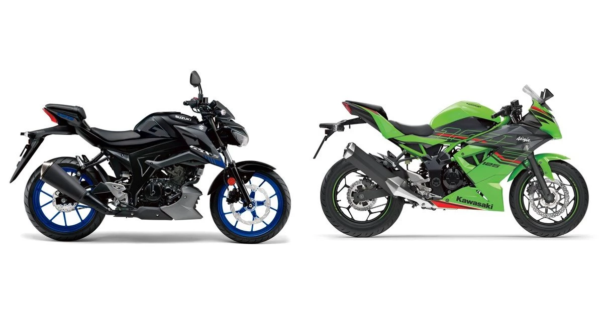 Suzuki GSX-S125 2022 vs Kawasaki Ninja 125 2024