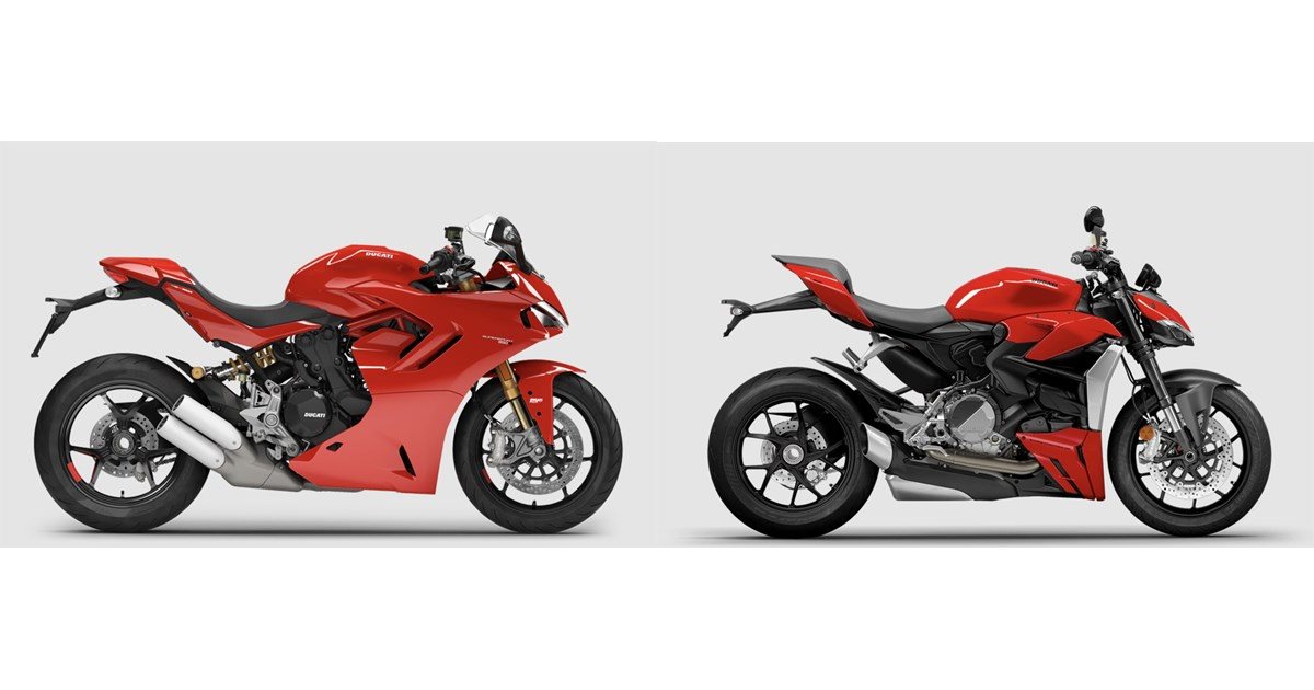 Ducati SuperSport 950 S 2024 vs Ducati Streetfighter V2 2024