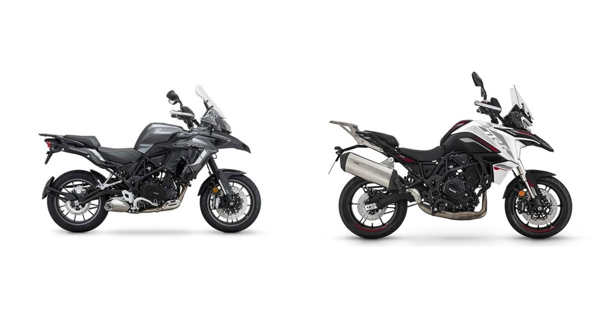 Motorrad Vergleich Benelli TRK 502 2021 Vs Benelli TRK 702 2024