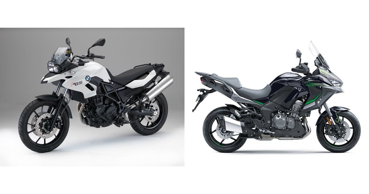 Motorrad Vergleich BMW F 700 GS 2015 vs. Kawasaki Versys 1000 SE 2024