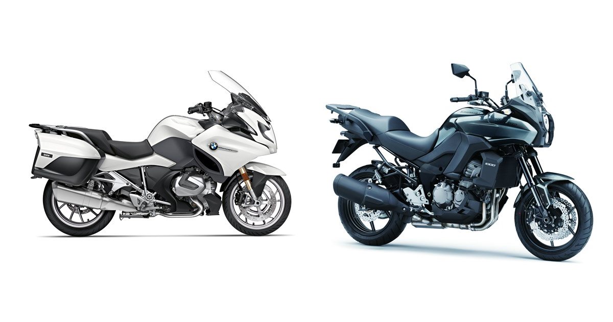 Motorrad Vergleich BMW R 1250 RT 2019 vs. Kawasaki Versys 1000 2013