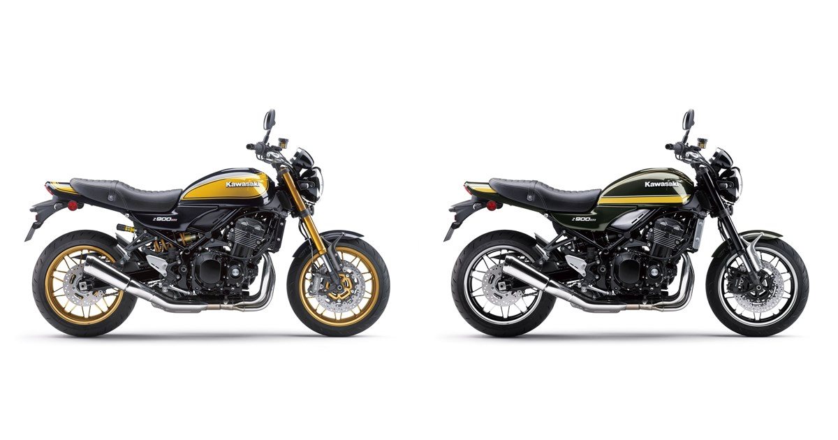 Motorrad Vergleich Kawasaki Z900 RS SE 2024 vs. Kawasaki Z900 RS 2020