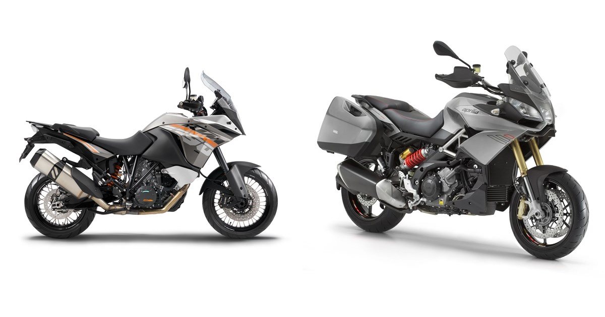 Motorrad Vergleich KTM 1190 Adventure 2013 vs. Aprilia Caponord 1200 ...