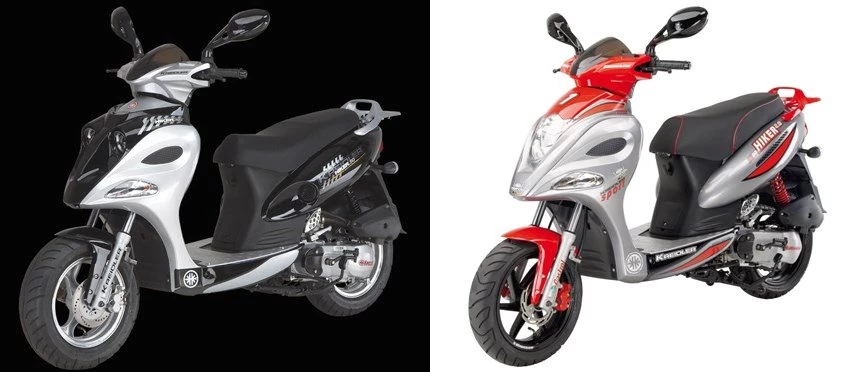 Motorrad Vergleich Kreidler RMC-E Hiker 50 2010 vs. Kreidler Hiker 2.0