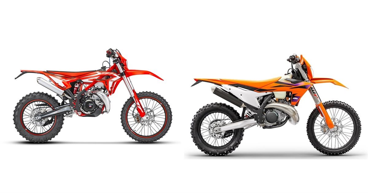 Motorrad Vergleich Beta Xtrainer 300 2024 vs. KTM 300 EXC 2024