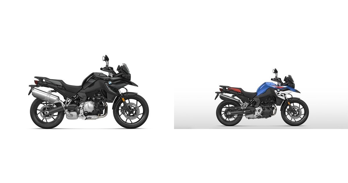 Motorrad Vergleich BMW F 750 GS 2022 vs. BMW F 800 GS 2024