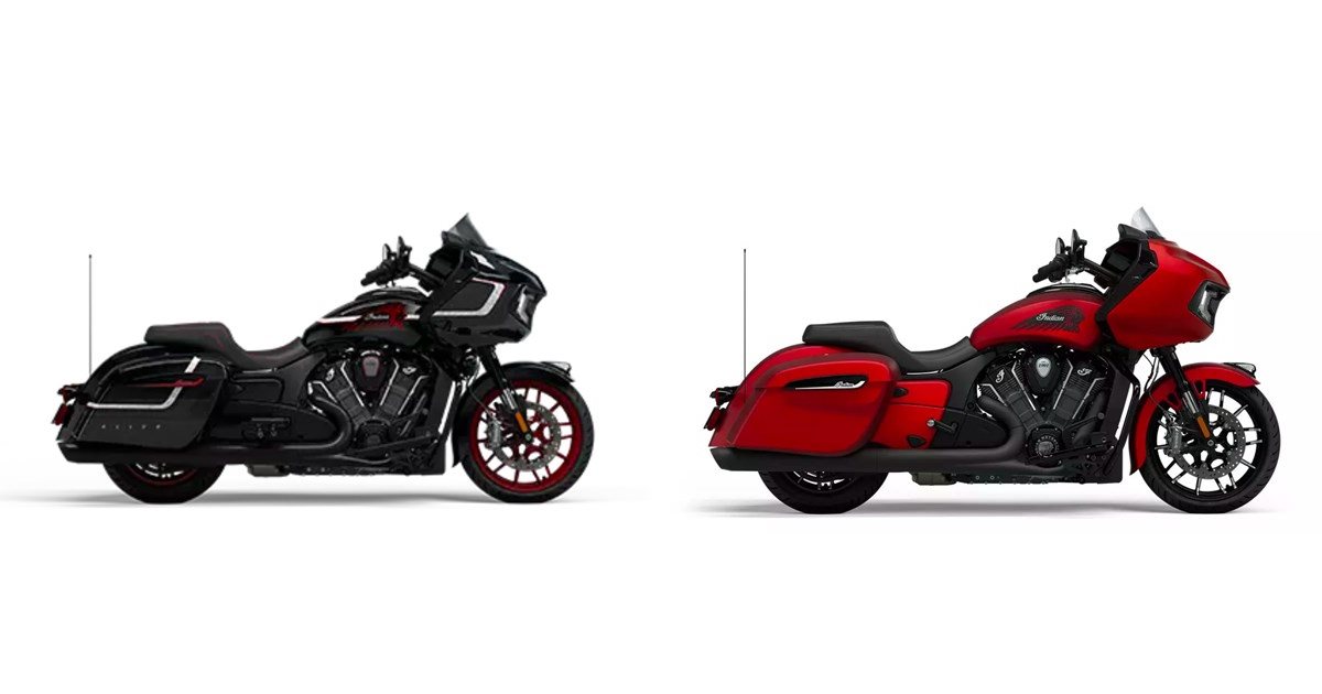 Motorrad Vergleich Indian Challenger Elite 2024 vs. Indian Challenger