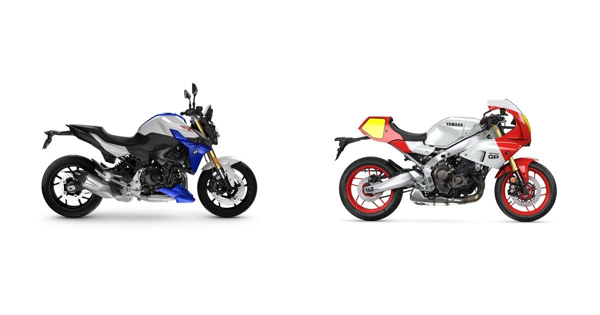 F Rashed Gp Motorrad Vergleich BMW F 900 R 2022 vs. Yamaha XSR900 GP 2024