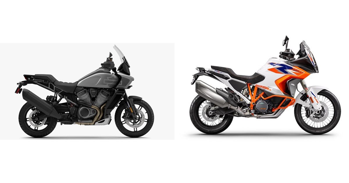 Motorrad Vergleich Harley-Davidson Pan America 1250 Special 2024 vs ...