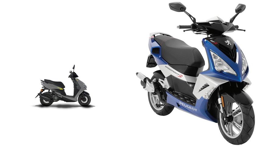 Motorrad Vergleich Motron Breezy 50 2022 Vs Peugeot Speedfight 3 R 2009