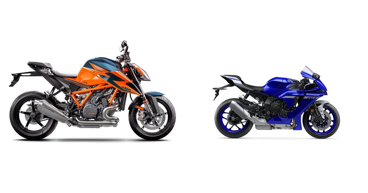 Motorrad Vergleich KTM 1290 Super Duke R 2020 vs. Yamaha ...