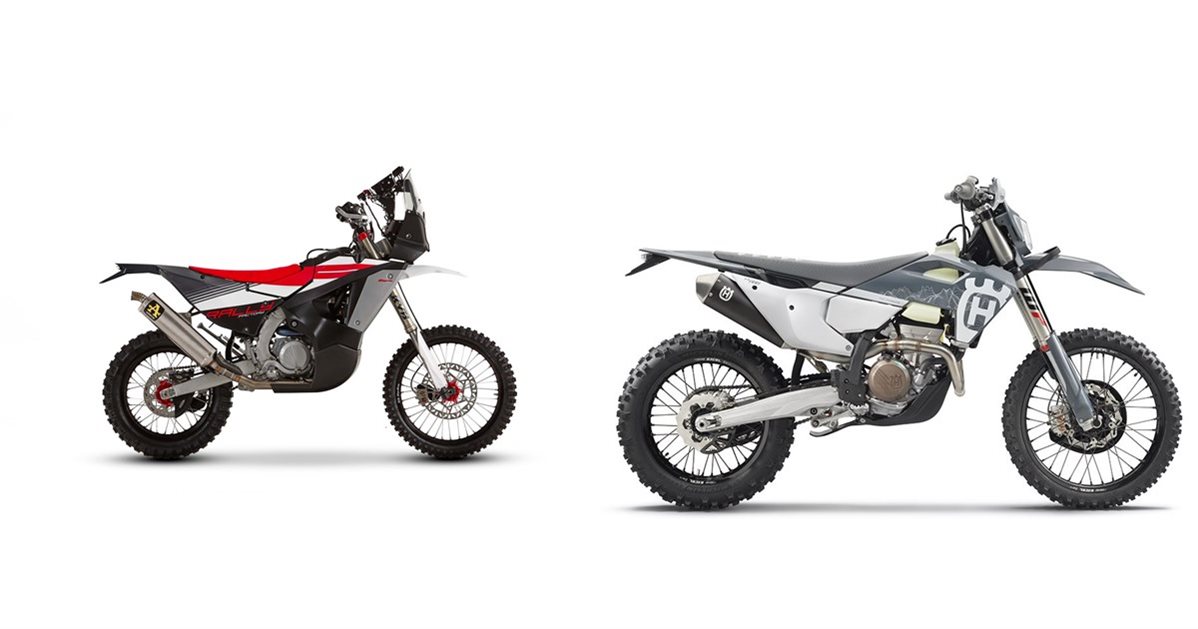 Fe 350 Rally Kit Motorrad Vergleich Fantic XEF Rally Factory 2023 vs. Husqvarna FE 350 ...