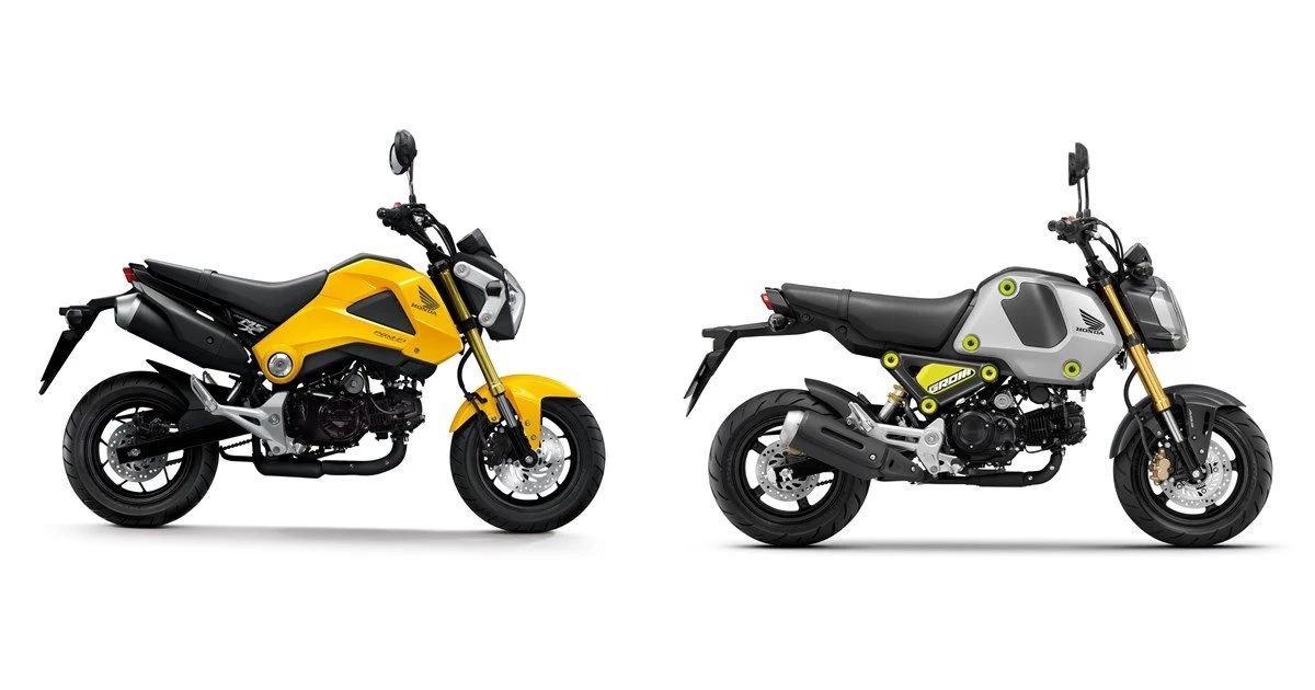 Motorrad Vergleich Honda MSX 125 2013 vs. Honda MSX125 Grom 2021