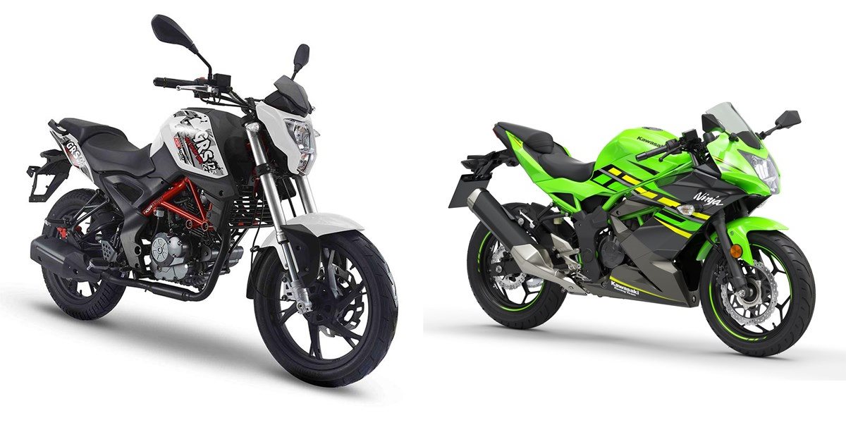 Motorrad Vergleich KSR Moto GRS 125 2020 vs. Kawasaki Ninja 125 2020