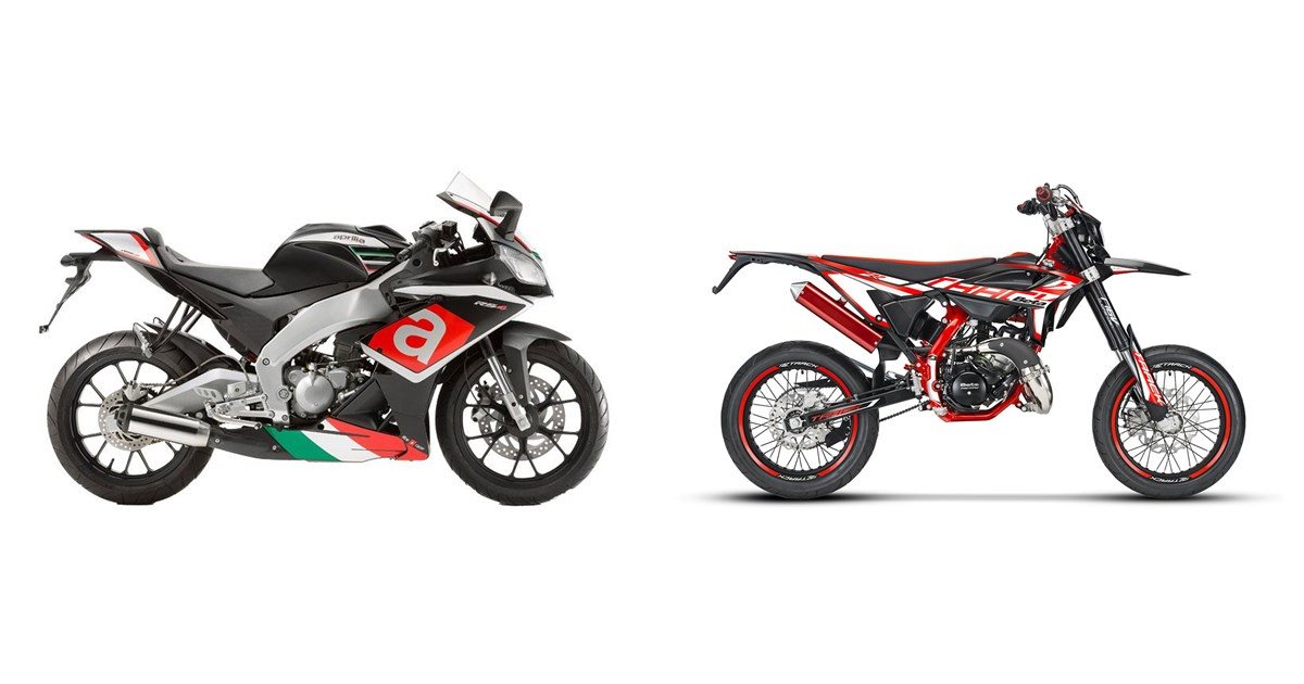 Motorrad Vergleich Aprilia RS4 50 2020 vs. Beta RR 50 Motard Track 2024