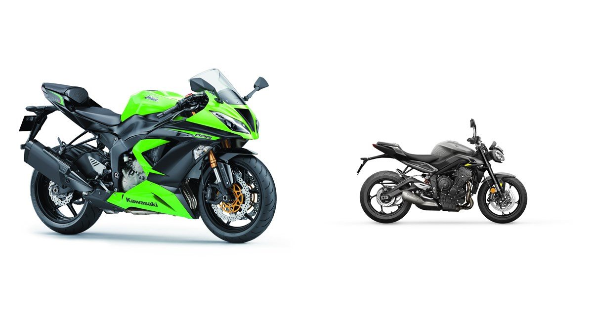 Compare Models | 2023 Kawasaki Ninja ZX-6R and 2023 Kawasaki