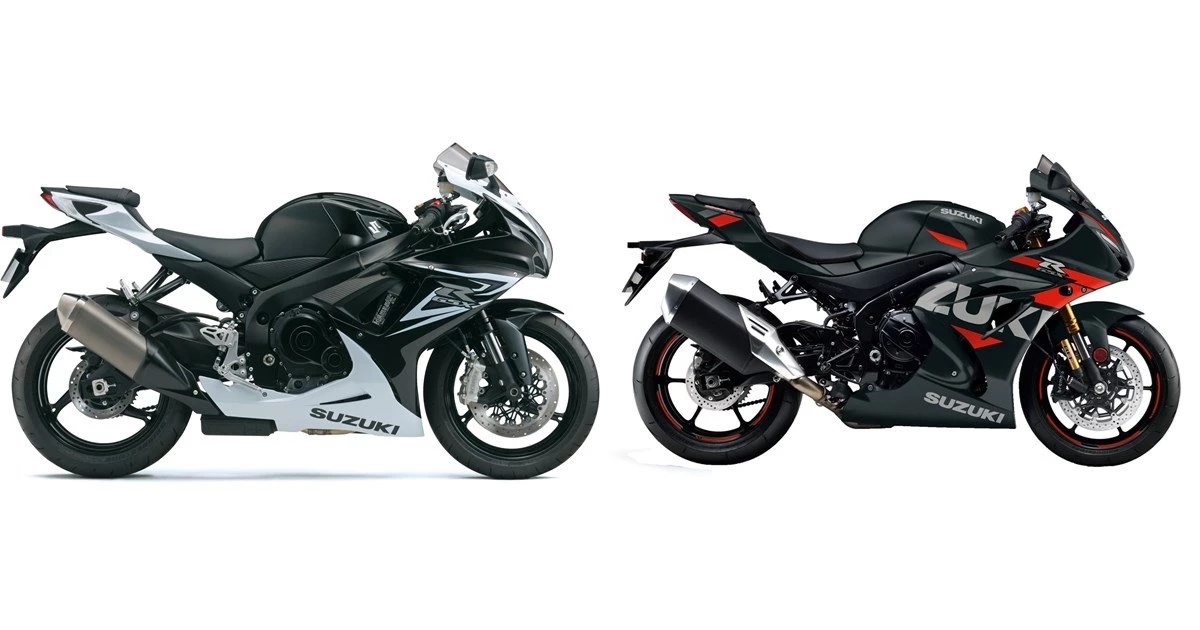 Suzuki GSX-R 600 2014 vs Suzuki GSX-R 1000 2021
