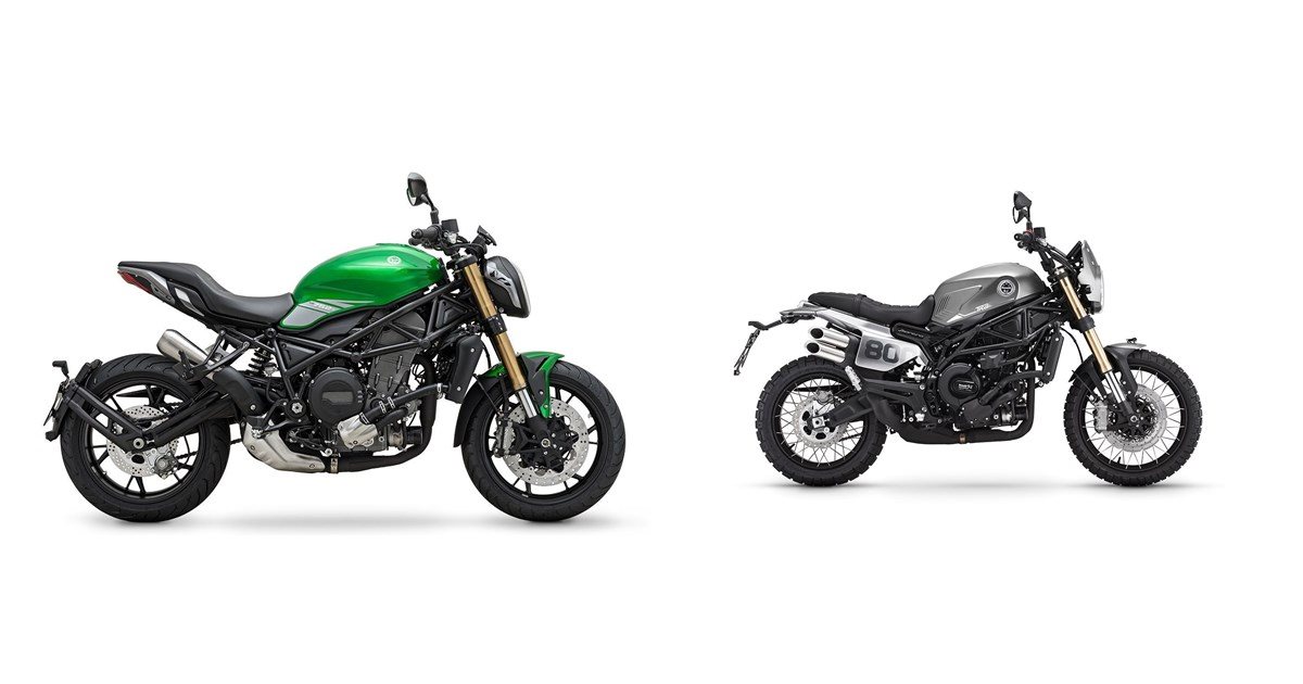 Motorrad Vergleich Benelli 752 S 2024 vs. Benelli Leoncino 800 Trail 2024