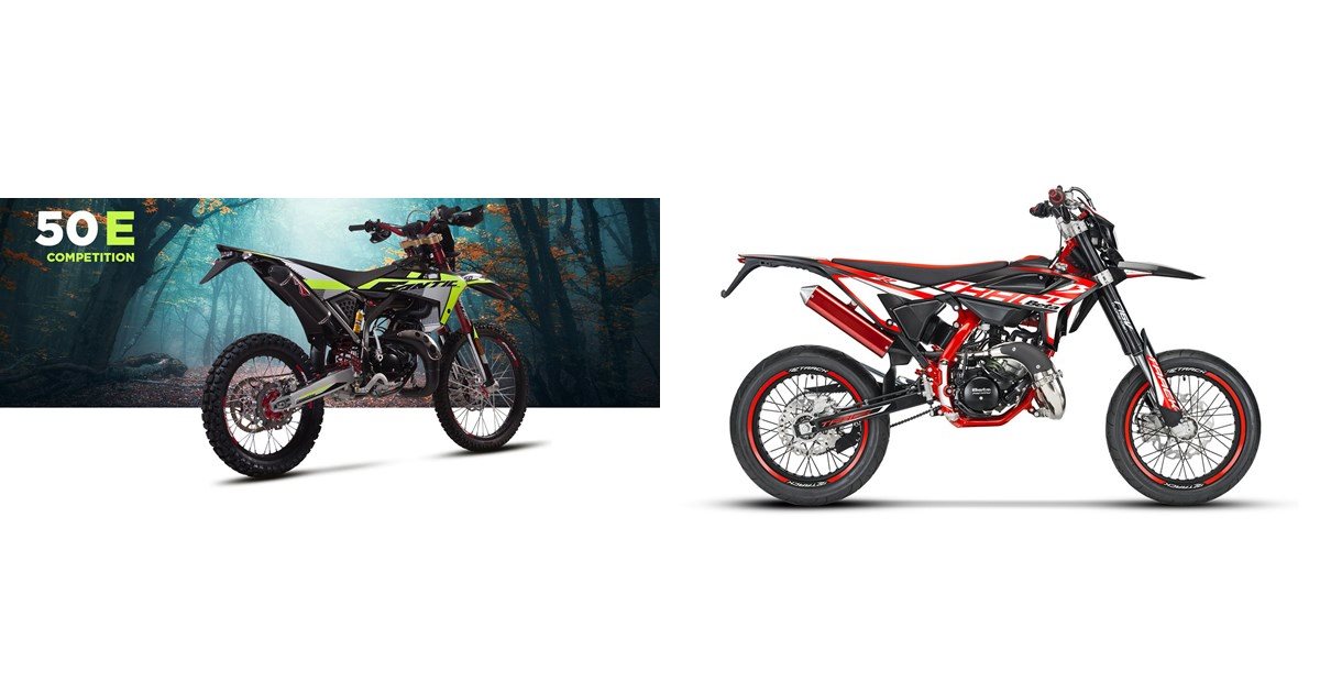 Motorrad Vergleich Fantic 50M Competition 2020 vs. Beta RR 50 Motard ...