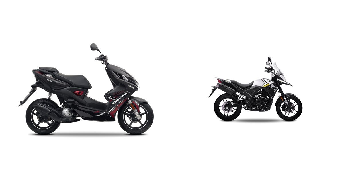 Motorrad Vergleich Yamaha Aerox Naked 2018 Vs Motron X Nord 125 2022