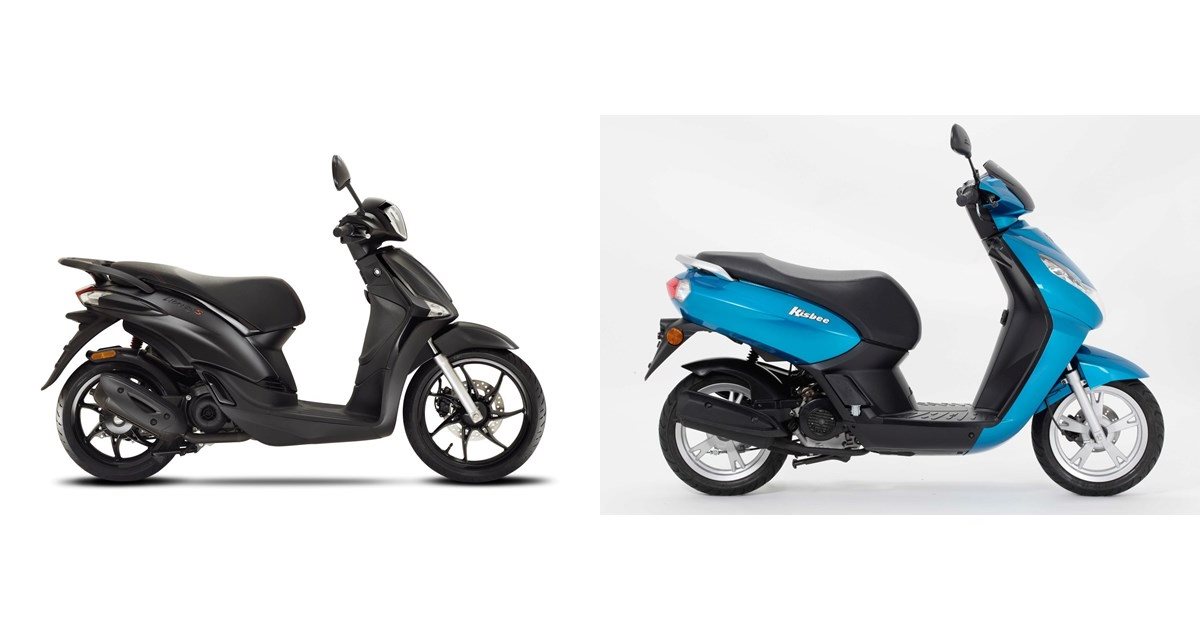 Motorrad Vergleich Piaggio Liberty 50 S 2022 Vs Peugeot Kisbee 50 4t