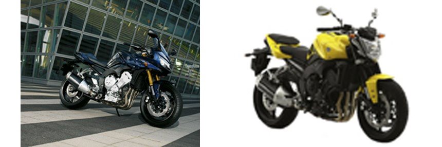 Motorrad Vergleich Yamaha FZ1 Fazer 2006 vs. Yamaha FZ1 2006