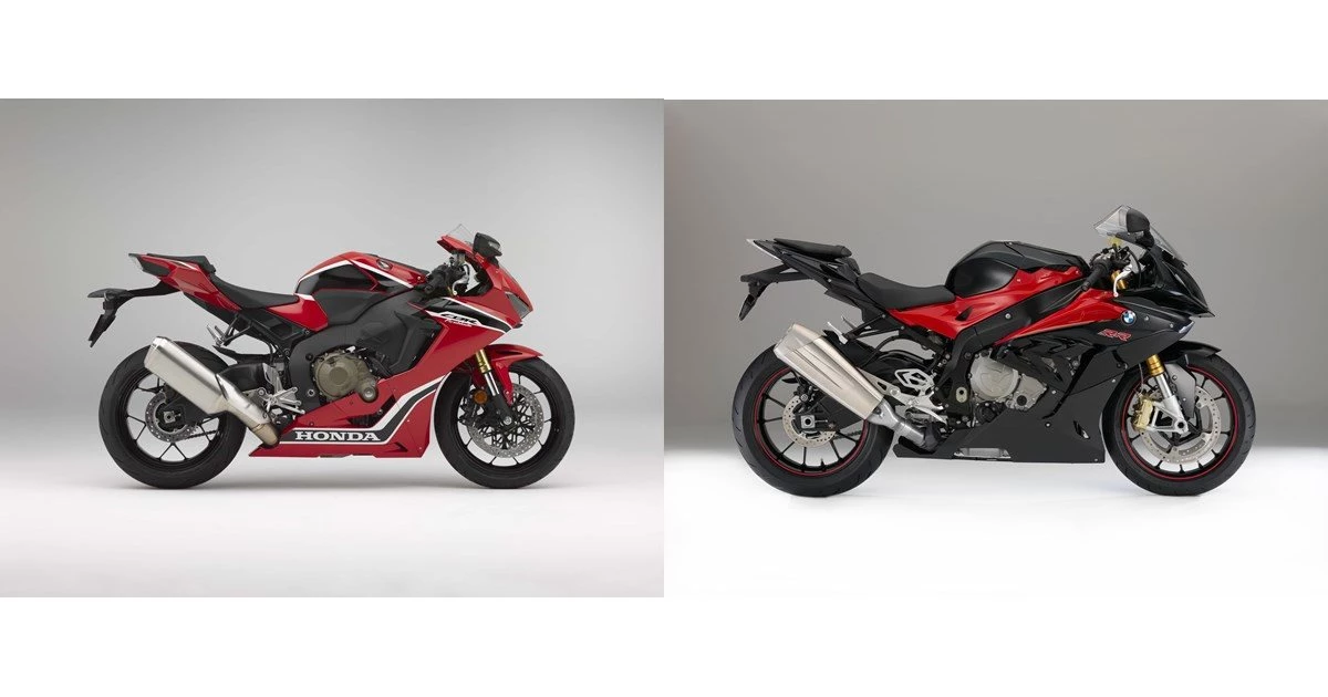 Motorrad Vergleich Honda CBR1000RR Fireblade 2018 vs. BMW S 1000 RR 2016