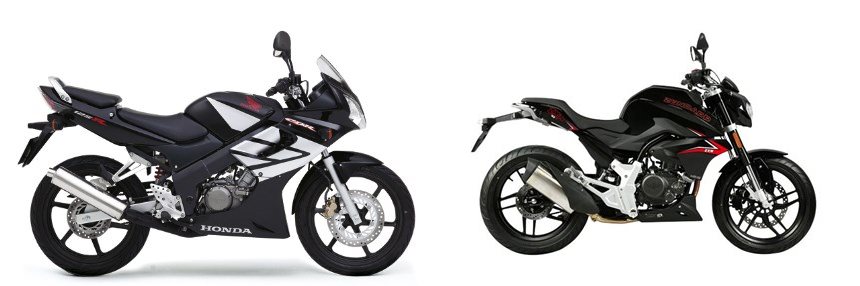 Honda CBR 125 R 2005 vs Zündapp ZXN 125 Naked 2020
