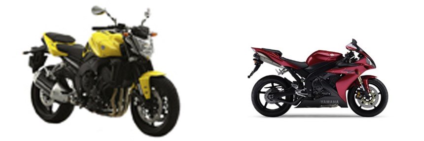 Yamaha FZ1 2006 vs Yamaha R1 2005